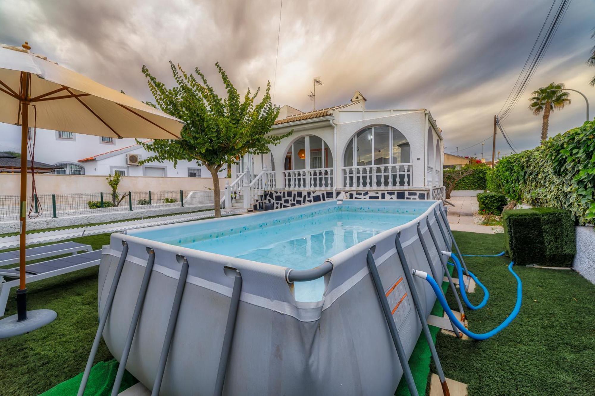 Villa Marie Estancia Premium En El Mar Menor Con Jacuzzi Climatizado Los Narejos Exteriör bild